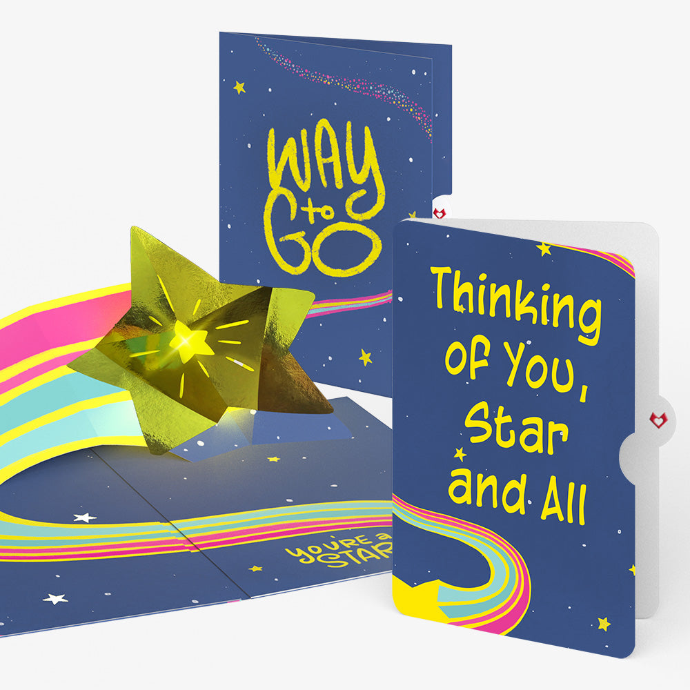 You're a Star Thinking of You Light-Up Pop-Up Card and Sentiment Set