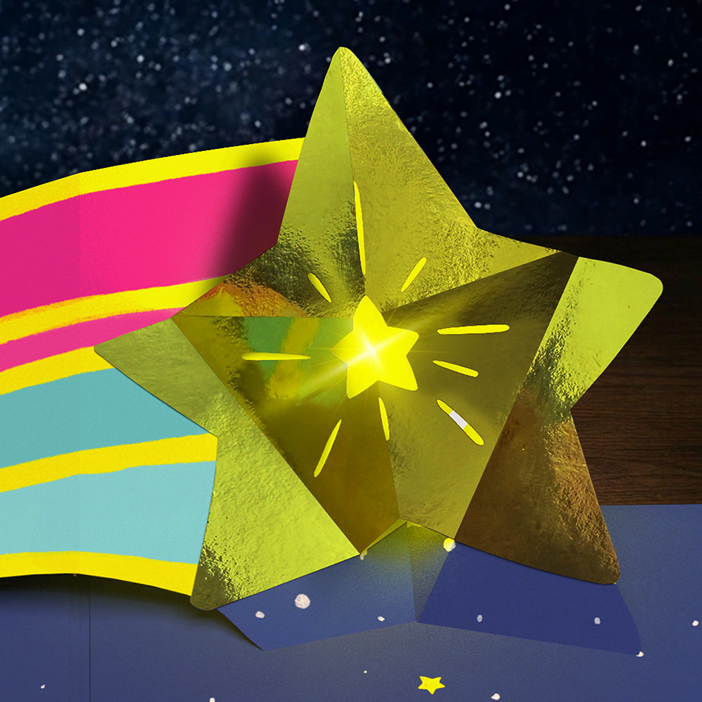 You're a Star Congratulations Light-Up Pop-Up Card and Sentiment Set