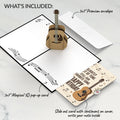 Acoustic Guitar Birthday Pop-Up Card and Favorite Song Sentiment Set