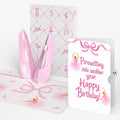 Ballet Slippers Birthday Pop-Up Card and Pirouetting Another Year Sentiment Set