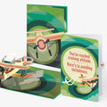 Vintage Plane Birthday Pop-Up Card and Avoiding Turbulence Sentiment Set