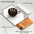 Coffee Cup Birthday Pop-Up Card and Bold Bitter Sentiment Set