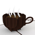 Coffee Cup Birthday Pop-Up Card and Bold Bitter Sentiment Set