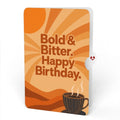 Coffee Cup Birthday Pop-Up Card and Bold Bitter Sentiment Set