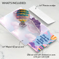 Majestic Hot Air Balloon Birthday Pop-Up Card and Rise Weirdo Rise Sentiment Set