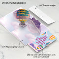 Majestic Hot Air Balloon Birthday Pop-Up Card and Let Things Go Sentiment Set