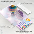 Majestic Hot Air Balloon Birthday Pop-Up Card and Drifting Older Sentiment Set