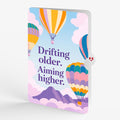 Majestic Hot Air Balloon Birthday Pop-Up Card and Drifting Older Sentiment Set