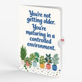 Greenhouse Garden Birthday Pop-Up Card and Controlled Plants Sentiment Set