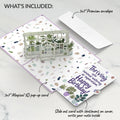 Greenhouse Garden Birthday Pop-Up Card and Thriving Plants Sentiment Set