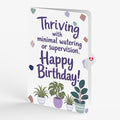 Greenhouse Garden Birthday Pop-Up Card and Thriving Plants Sentiment Set