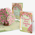 Bougainvillea Garden Birthday Pop-Up Card and Suburban Life Sentiment Set