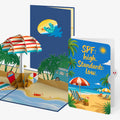 Sandy Shores Birthday Pop-Up Card and Low Standards Sentiment Set