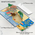 Sandy Shores Birthday Pop-Up Card and Low Standards Sentiment Set