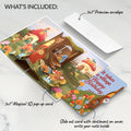 Woodland Critter Village Birthday Pop-Up Card and Village Animals Sentiment Set
