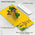 Yoga Poses Birthday Pop-Up Card and Creaky Centered Sentiment Set