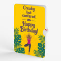 Yoga Poses Birthday Pop-Up Card and Creaky Centered Sentiment Set