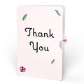You Make Things Bloom Orchid Thank You Suncatcher Card and Sentiment Set