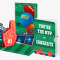 MVP Stadium Congratulations Music and Lights Pop-Up Card and Sentiment Set
