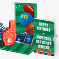 MVP Stadium Birthday Music and Lights Pop-Up Card and Sentiment Set
