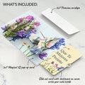 Love in Bloom Hummingbird Pop-Up Card and Spanish Get Well Sentiment Set