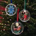 Magic of Christmas Metal Ornament 3-Pack