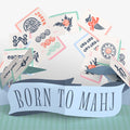 Crack Bam Dot Mahjong Pop-Up Card and Grandparents Day Sentiment Set