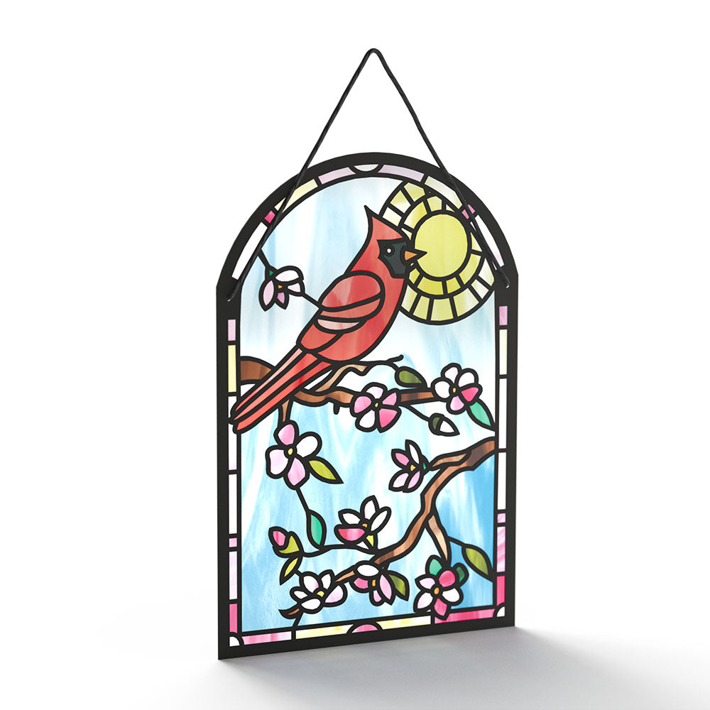 Sending Sunshine Cardinal Suncatcher Card and Grandparents Day Sentiment Set