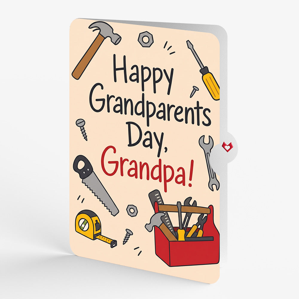 Toolbox Pop-Up Card and Grandparents Day Sentiment Set
