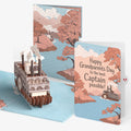Steamboat on the River Pop-Up Card and Grandparents Day Sentiment Set