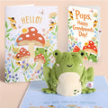 'Toadally Awesome' Plushpop Card and Grandparents Day Sentiment Set