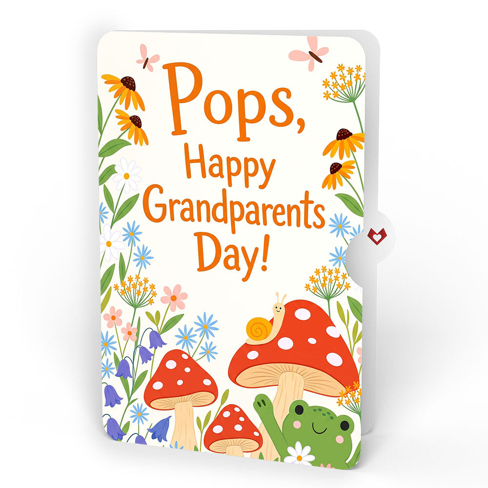 'Toadally Awesome' Plushpop Card and Grandparents Day Sentiment Set