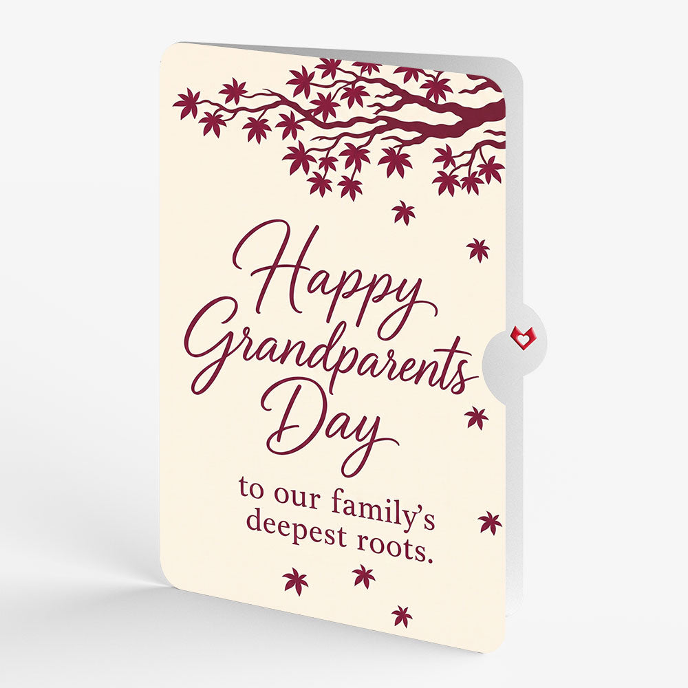 Japanese Maple Pop-Up Card and Grandparents Day Sentiment Set