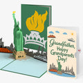 Statue of Liberty Pop-Up Card and Grandparents Day Sentiment Set