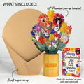 Purr-fect Cat Bouquet and Grandparents Day Sentiment Set for Grandmother
