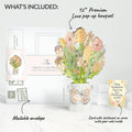 Opulent Rose Luxe Bouquet and Grandparents Day Sentiment Set