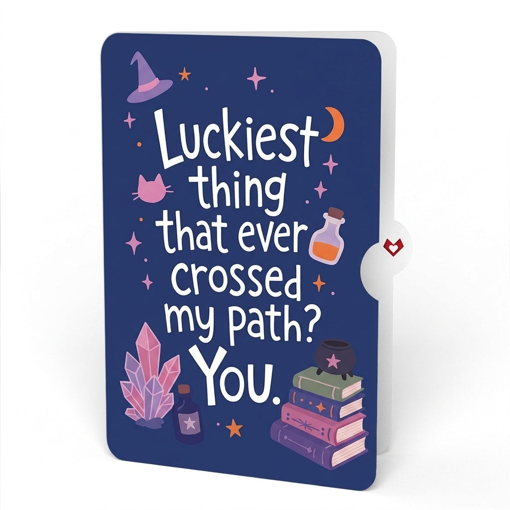 Halloween Cat Classic Pop-Up Card and Crossed My Path Sentiment Set