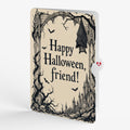 Halloween Greetings Pop-Up Card and Gothic Bat Sentiment Set