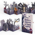 Enchantingly Eerie Halloween Village Loooooong Card™ (Expands to 2 feet) and Sentiment Set