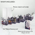 Enchantingly Eerie Halloween Village Loooooong Card™ (Expands to 2 feet) and Sentiment Set