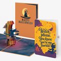 Halloween Witch Pop-Up Card and Sentiment Set