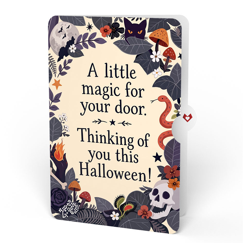 Enchantingly Eerie Halloween Wreath and A Little Magic Sentiment Set