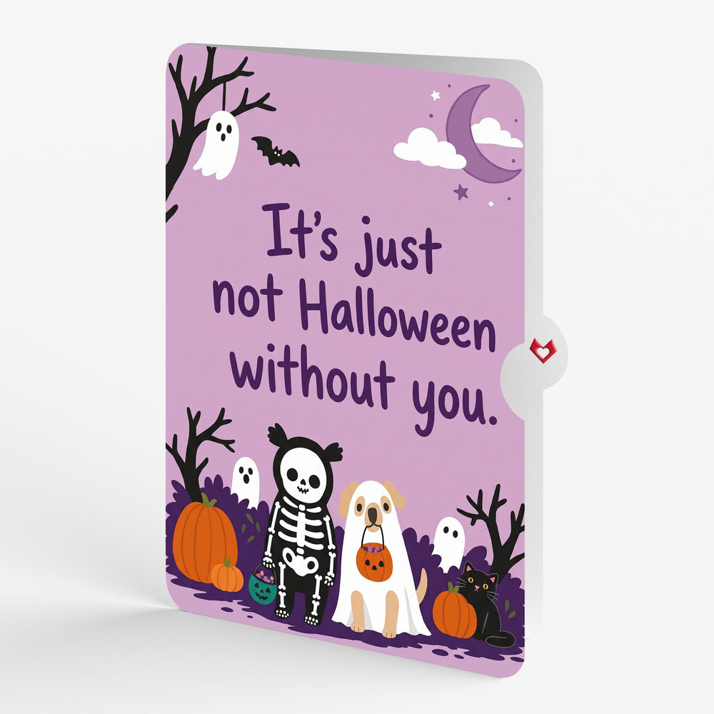 'Oohh, Spooky' Halloween Pop-Up Card and Spooky Friends Sentiment Set