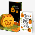 Happy Halloween Pumpkin Pop-Up Card and Pumpkin Patch Sentiment Set