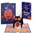 Halloween Cat Plushpop Card and Sending a Hug Sentiment Set