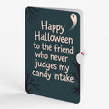 Happy Haunting Halloween Music and Lights Pop-Up Card and Candy Intake Sentiment Set