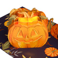 Happy Halloween Pumpkin Light-Up Pop-Up Card and Sentiment Set for Friend