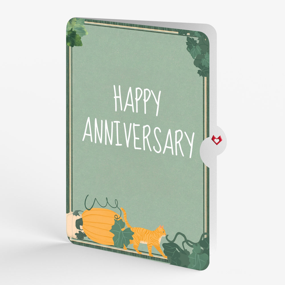 Happy Fall Pumpkin Patch Anniversary Pop-Up Card and Sentiment Set