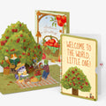 Woodland Animals Autumn Greetings New Baby Pop-Up Card and Sentiment Set