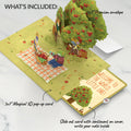 Woodland Animals Autumn Greetings New Baby Pop-Up Card and Sentiment Set